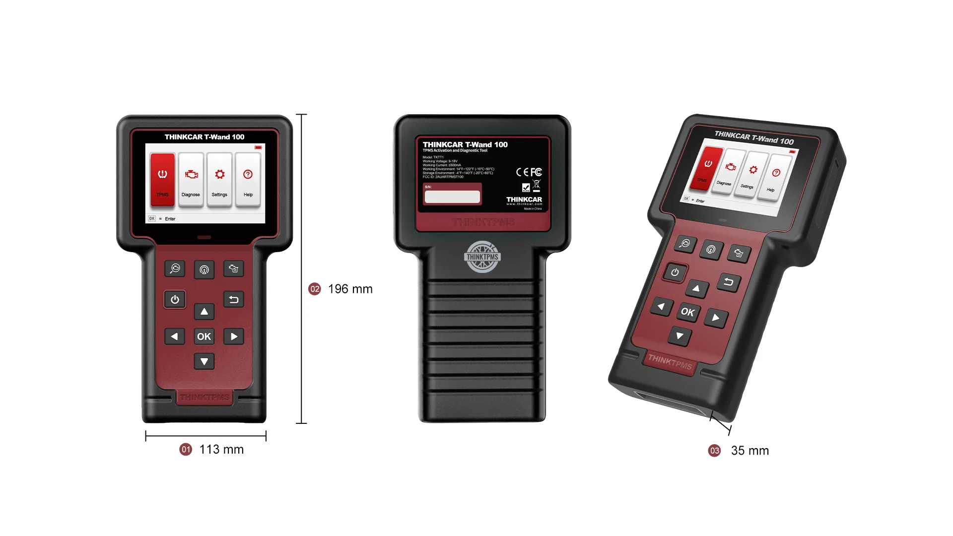 THINKCAR T-Wand 100 TPMS & Scan Tool